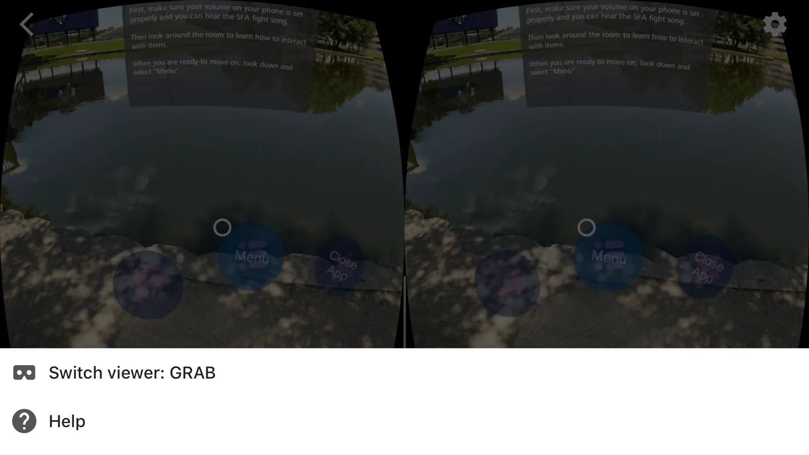This is the settings menu on iOS devices