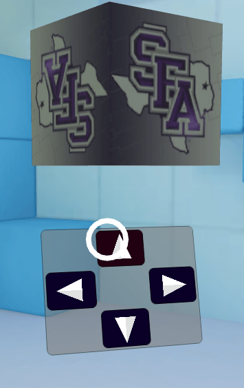 Circle means something can be selected or "clicked", etc.